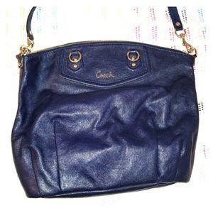 Navy Blue Shoulder Bag